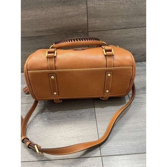Dooney & Bourke Florentine Leather Small Satchel Natural B000551 - Picture 10 of 12